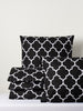 Sinsay Black & White Cotton Bedding Set 200 cm x 220 cm Pillowcase 70 x 80 Cm | Sinsay In Lebanon