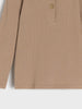 Sinsay Baby Boy's Coffee Brown Ribbed Knit Blouse | Sinsay In Lebanon