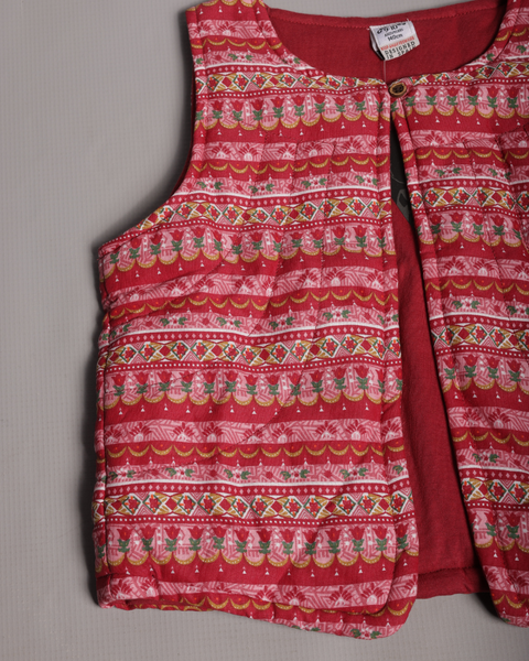 Charanga Girl's Multicolor Vest 69319