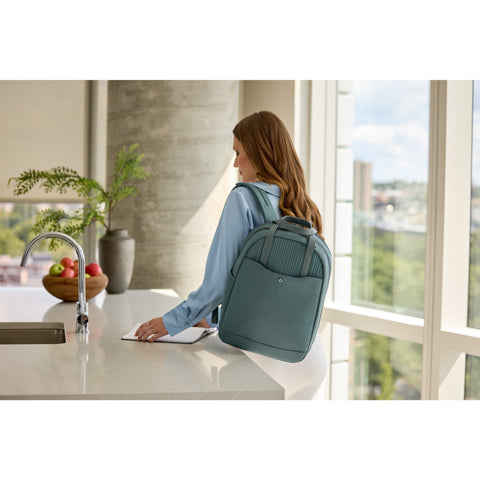 Samsonite Women's Sage Green Silhouette 18 Backpack|Samsonite In Lebanon