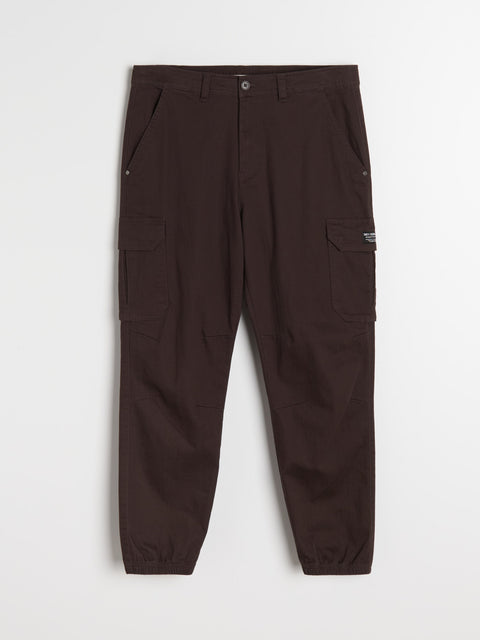 Sinsay Men's  Dusty Brown Cargo Pants    | Sinsay in Lebanon