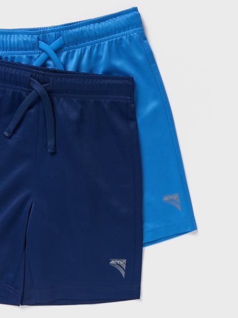 Sinsay Boy's Blue & Navy Active 2-Pack Shorts|Sinsay In Lebanon