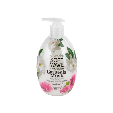 Cosmaline Soft Wave Hand Wash Gardenia Musk 550ml