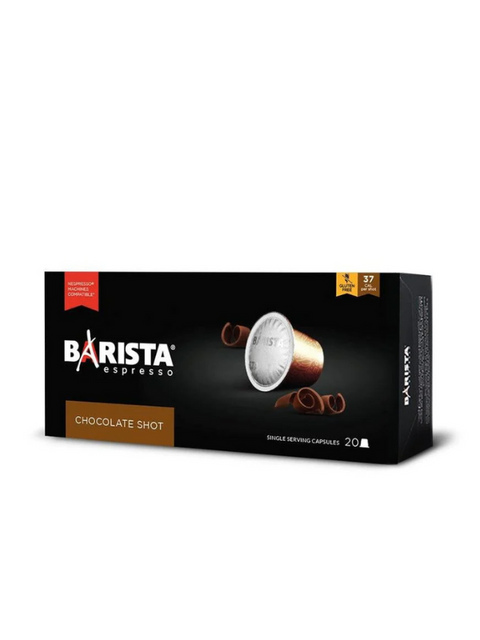 Barista Espresso Chocolate Shot Capsules 20 pcs