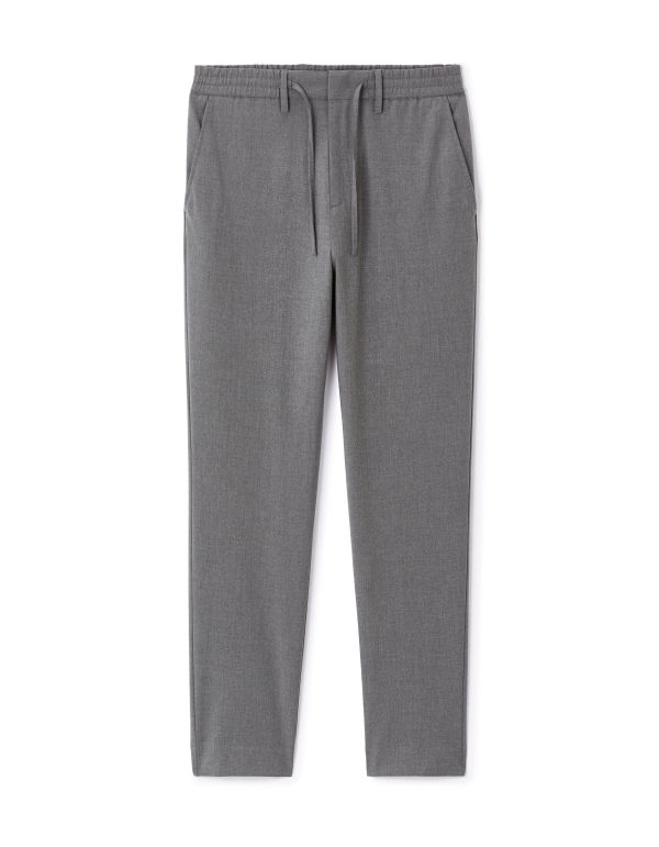 Celio Men’s Gray Slim Stretch All Day Pants|Celio In Lebanon