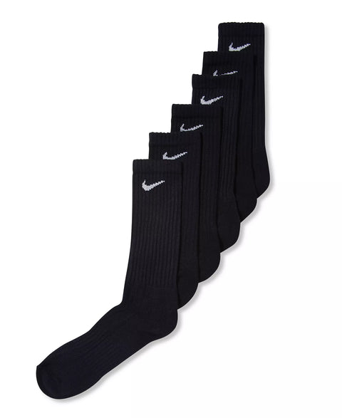Nike Men's Black Cotton Crew Socks 6-Pack|  Nike in Lebanon