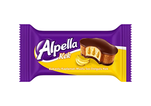 Alpella Cocoa Coated Banana Sauce Cake 40g