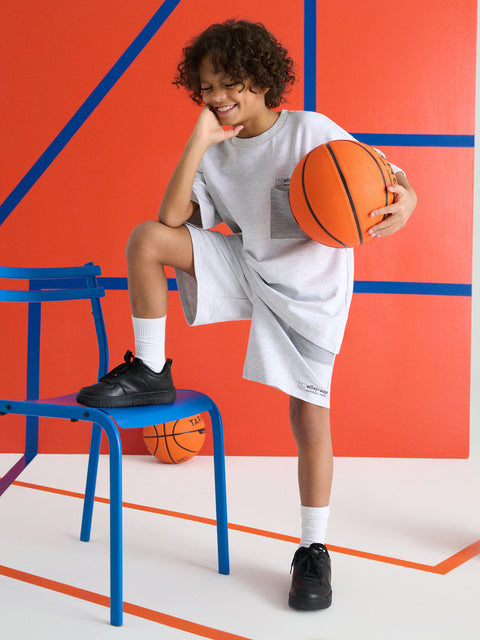 Sinsay Boy's Grey Chest Pocket T-Shirt | Sinsay In Lebanon