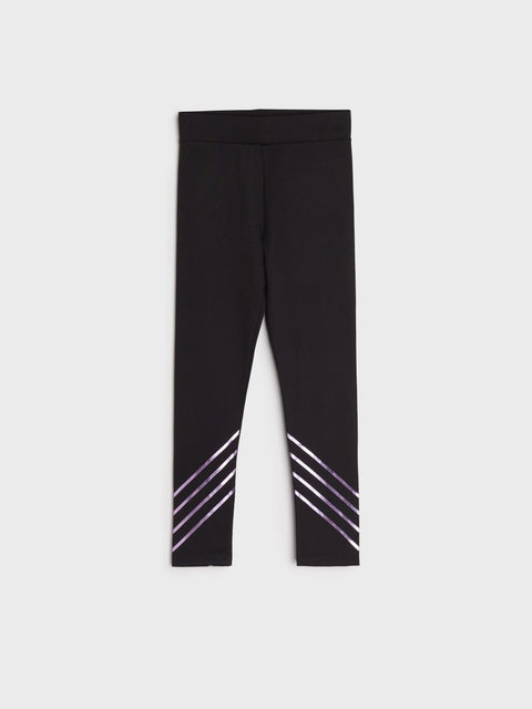 Sinsay Girl's Black Leggings | Sinsay In Lebanon