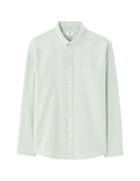 Celio Men's Mint Green For  Regular Fit  Shirt | Celio in Lebanon