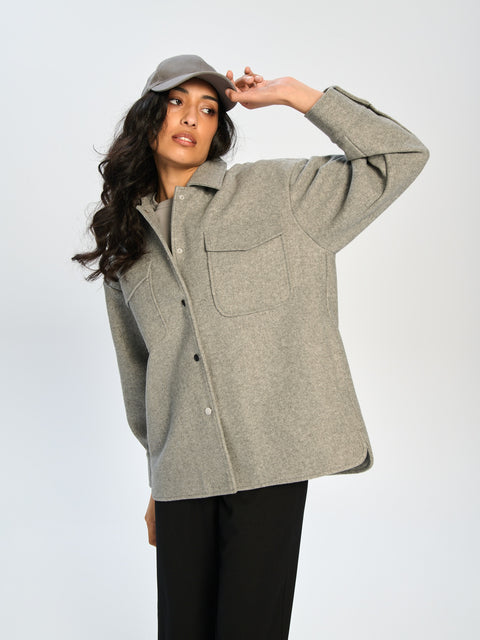 Sinsay Women's Gray Smooth Cap|Sinsay In Lebanon