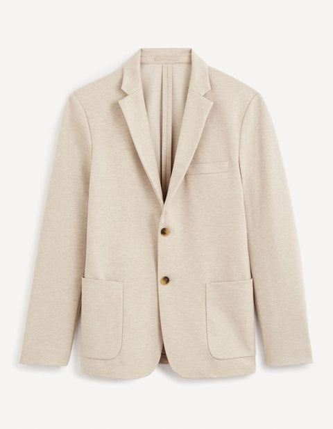 Celio Men's Beige Slim Fit Blazer |Celio In Lebanon