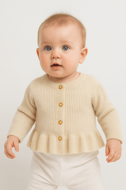 Boboli Baby Girl's Gold Cardigan | Boboli in Lebanon
