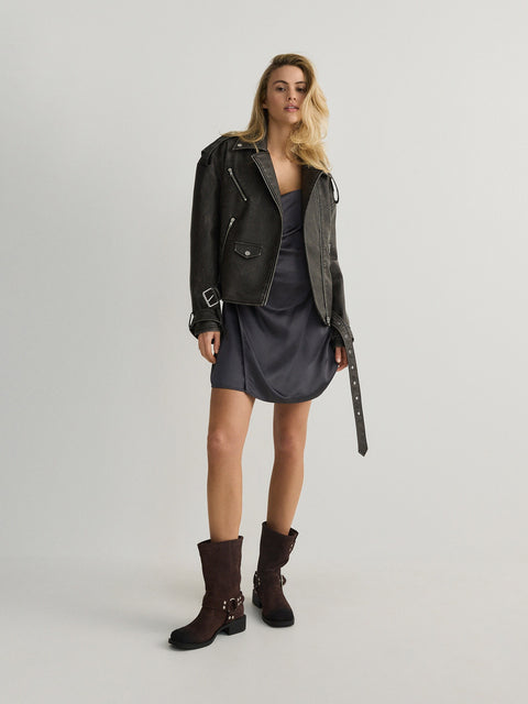 Reserved Women's Brown Suede Ankle Boots | Reserved In Lebanon