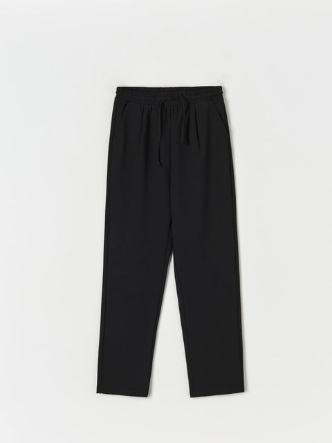 Sinsay Women's Black Elastic Waist Sweatpants  | Sinsay in lebanon