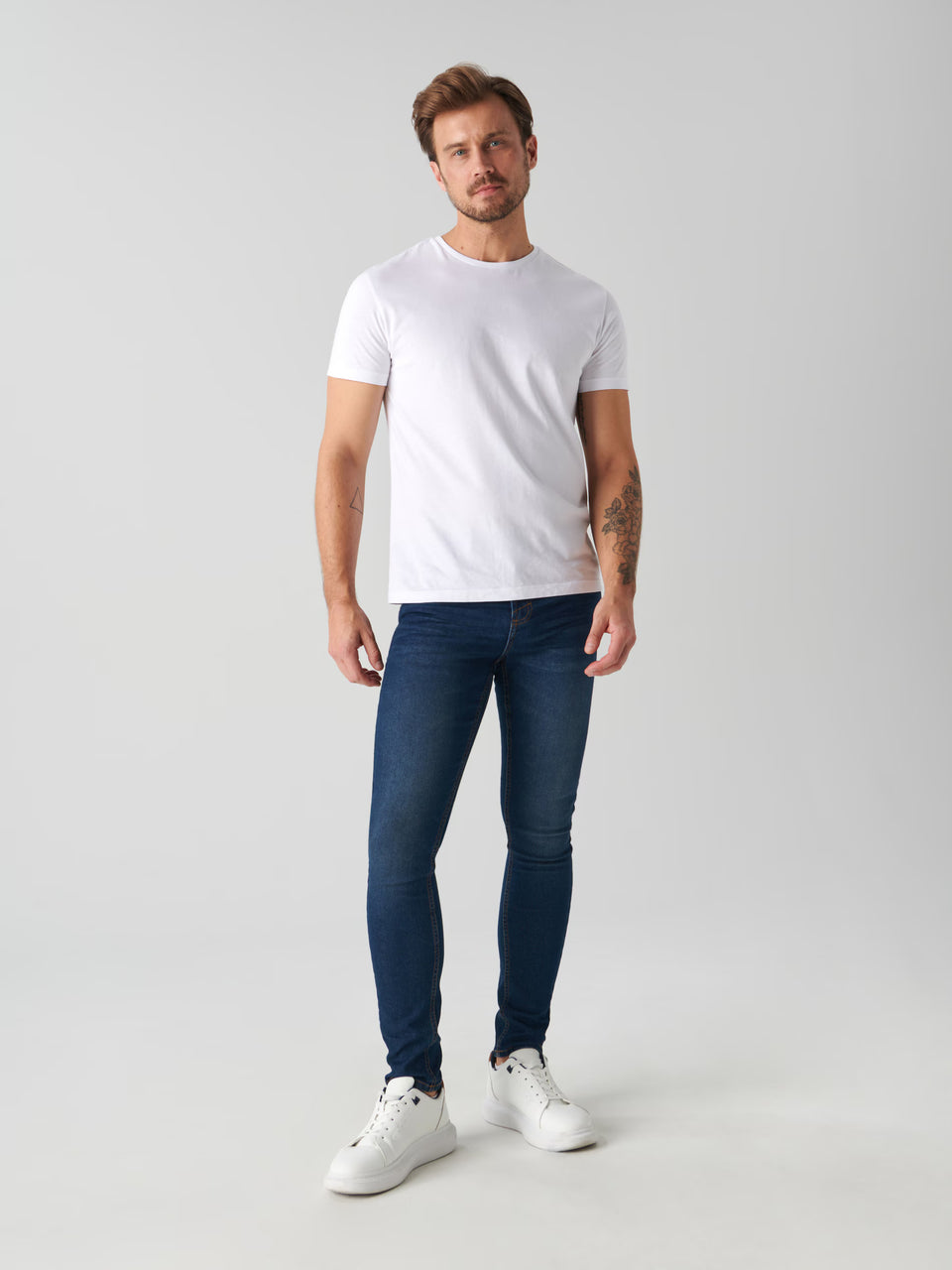 Sinsay Men Dark Blue Super Skinny Jeans | Sinsay in Lebanon