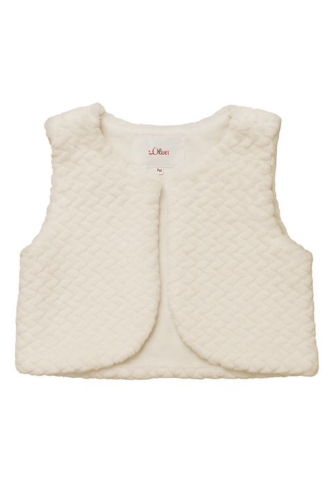 S.Oliver Girl's White Long-Sleeve Bolero |S.Oliver in Lebanon