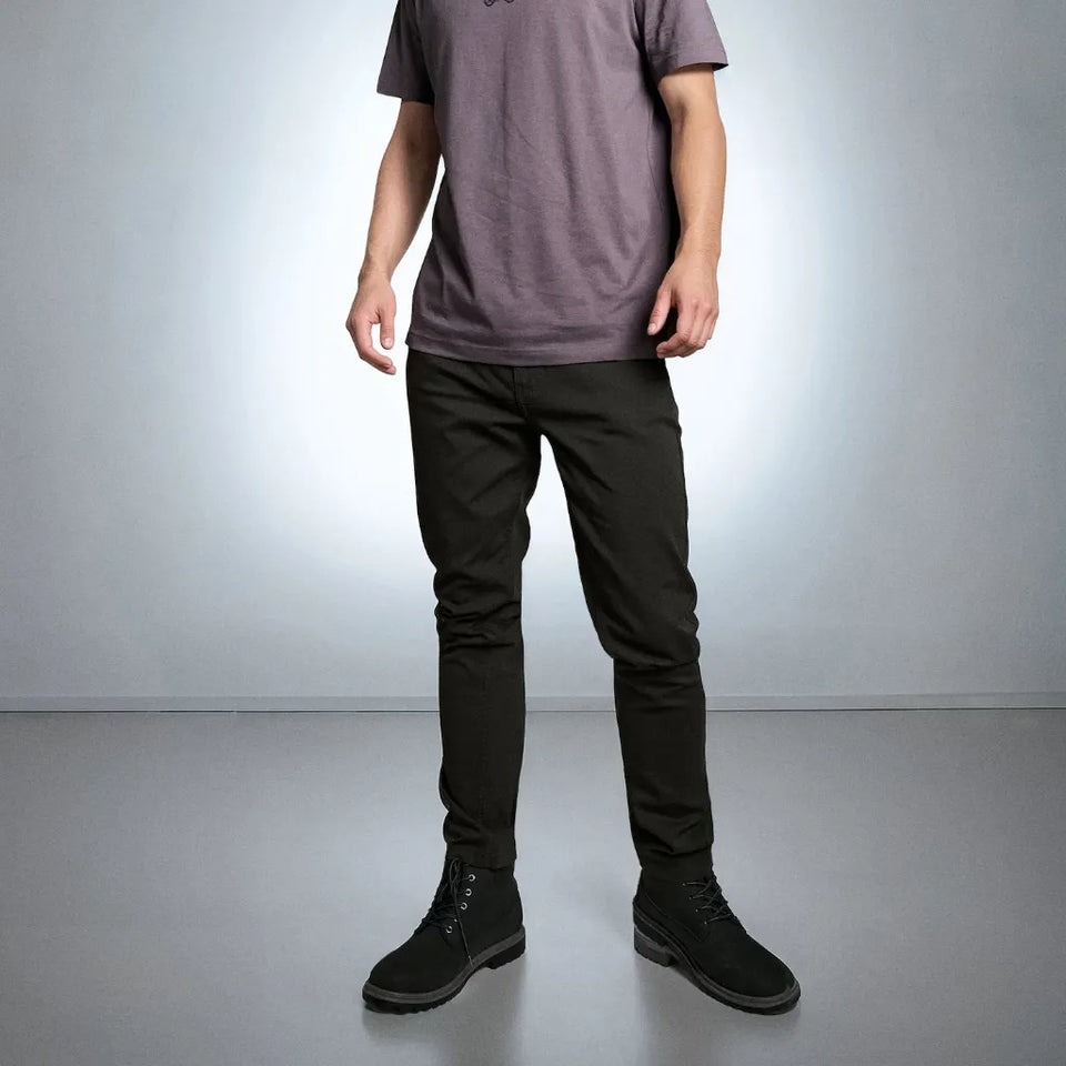 Sinsay Men's Dark Gray Slim Fit Pants