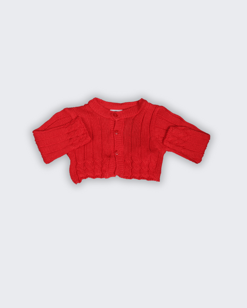 Charanga Baby Girl's Red  Cardigan 65097