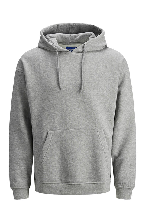 Gray hoodie on a white background