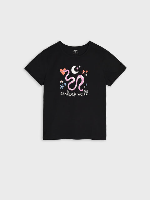 Sinsay Girl's Black Pajama Set | Sinsay In Lebanon