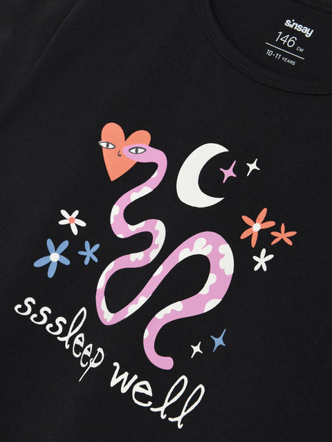 Sinsay Girl's Black Pajama Set | Sinsay In Lebanon