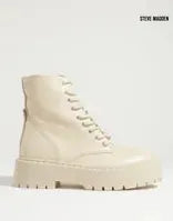 Steve Madden Women's Beige Skylar Leather Boots |Steve Madden in Lebanon