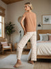 Sinsay Women's Brown Pajama Set