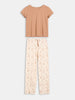 Sinsay Women's Brown Pajama Set