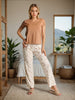Sinsay Women's Brown Pajama Set