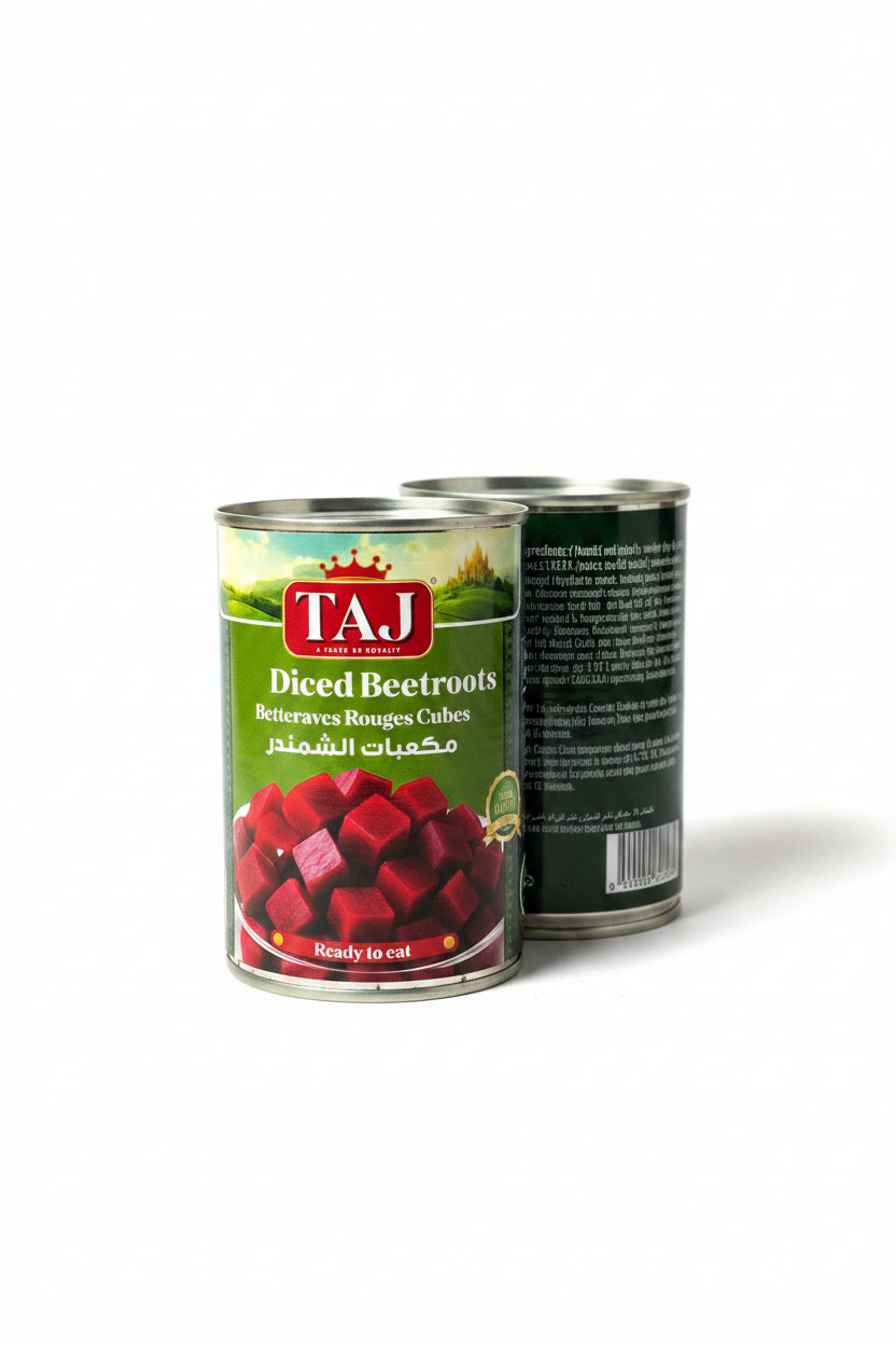 Taj Diced Red Beetroots 240g + Artichoke Hearts 400g Special Offer