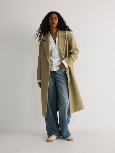 Reserved Denim Women's Blue lyocell Wide-leg Jeans | Reserved In Lebanon