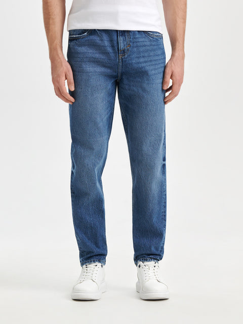 Sinsay Men's  Blue Comfort Jeans   | Sinsay  in Lebanon
