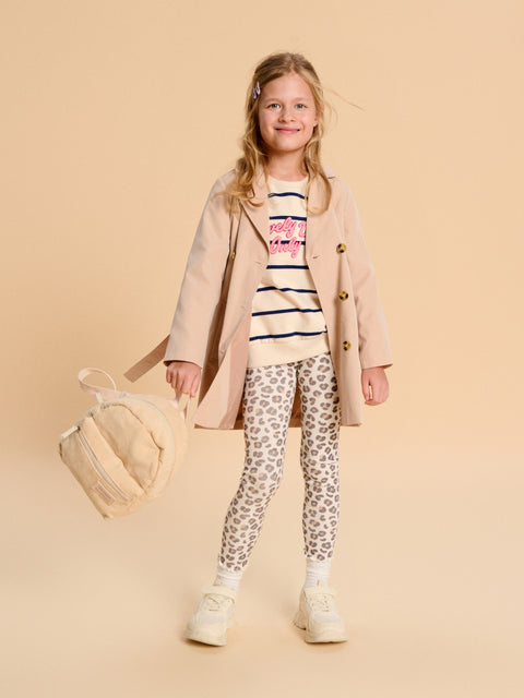 Sinsay Girl's Beige Animal Print Leggings | Sinsay In Lebanon