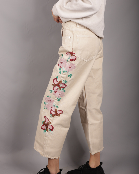 Mint & Berry Women's Beige Trouser M32-SS18-2 shr