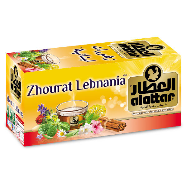 Al Attar Zhorat Lebnania Herbal Infusion Tea 12 Bags | Al Attar In Lebanon