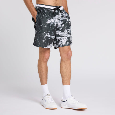 Reebok Men's Black/White Basketball Transition Short | Reebok In Lebanon