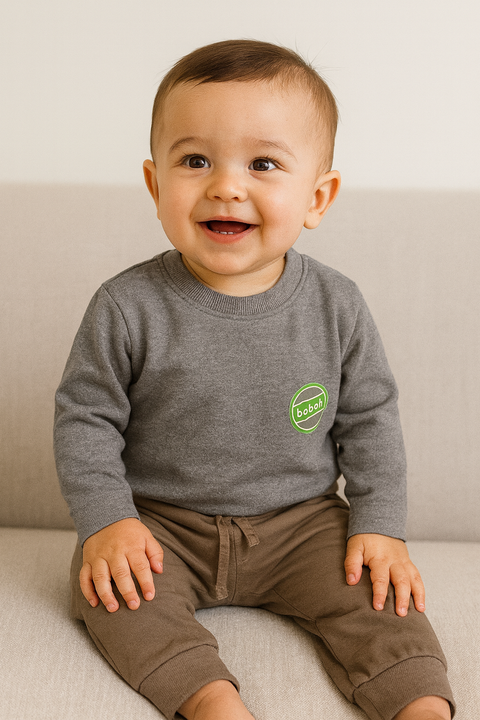 Boboli Baby Boy's Grey Sweatpants| Boboli in Lebanon