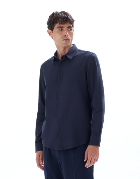 Celio Men's Navy Regular Shirt | Celio in Lebanon