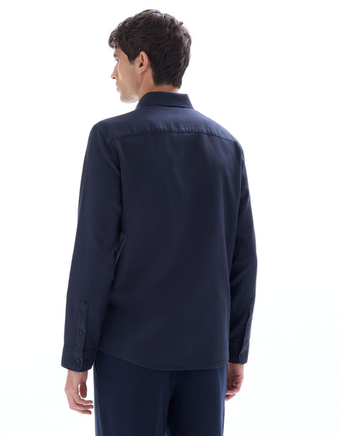 Celio Men's Navy Regular Shirt | Celio in Lebanon
