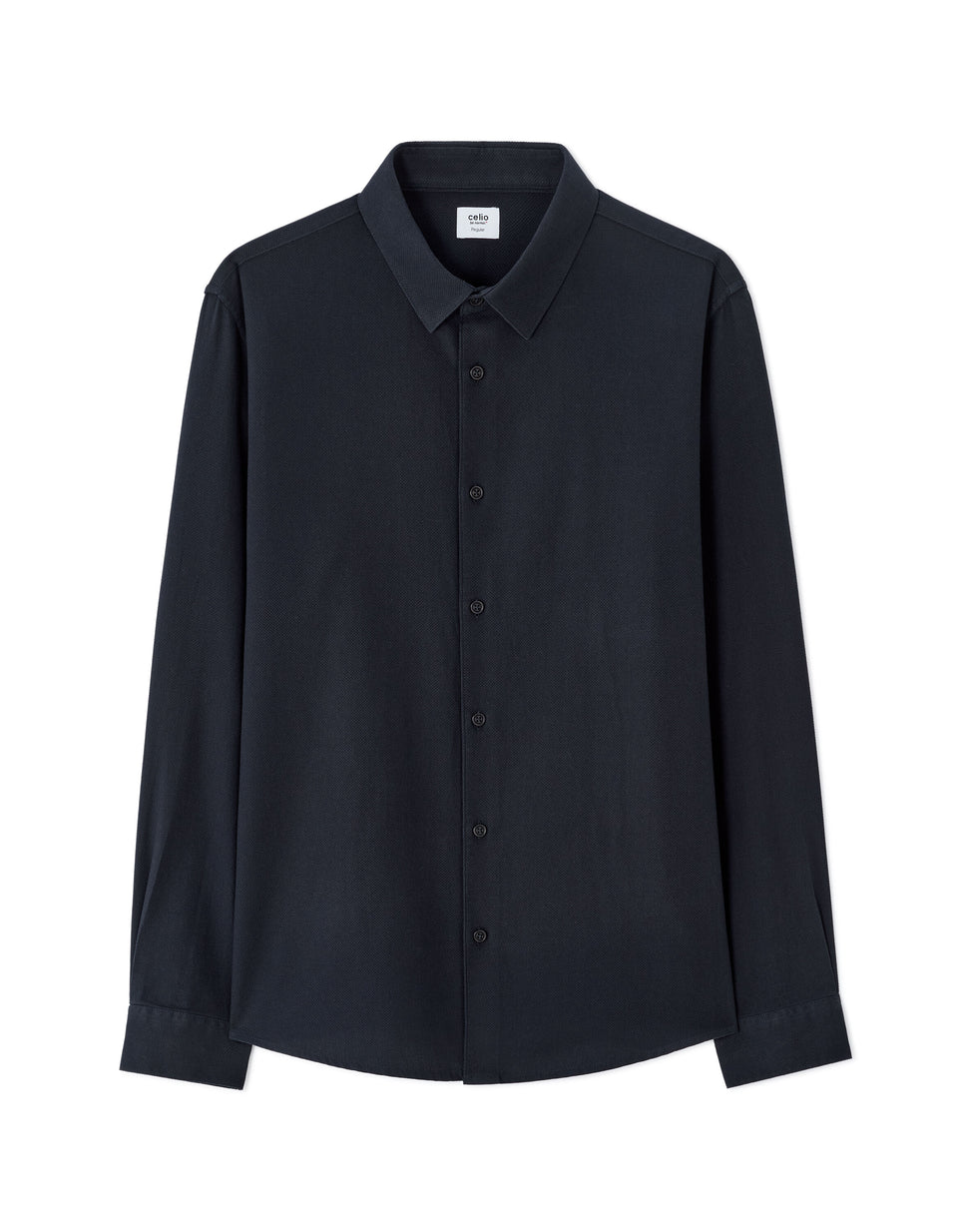 Celio Men's Navy Regular Shirt | Celio in Lebanon