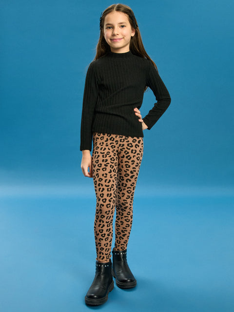 Sinsay Baby Girl's Black /Brown 2 pack Leggings  | Sinsay in Lebanon