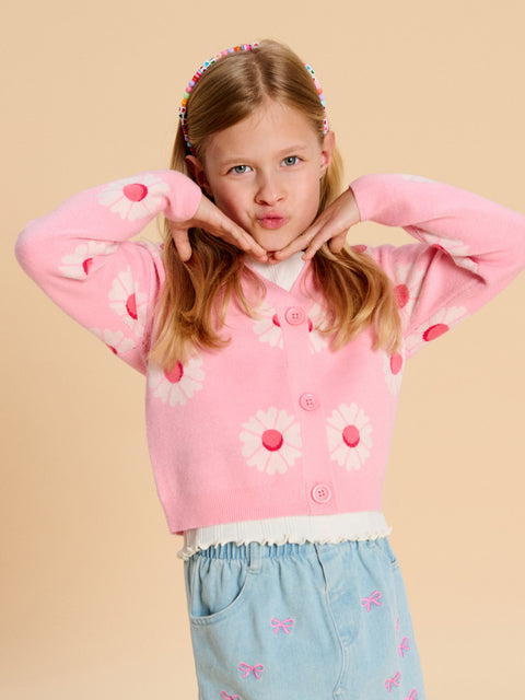 Sinsay Baby Girl's Pink With flowers Jacket  | Sinsay in Lebanon