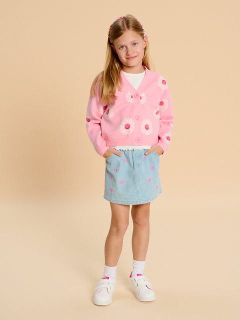 Sinsay Baby Girl's Pink With flowers Jacket  | Sinsay in Lebanon