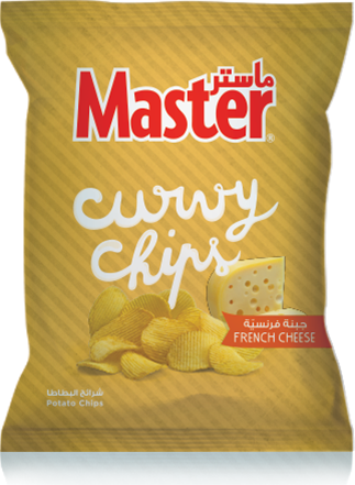 Master Curvy French Cheese Chips 70g