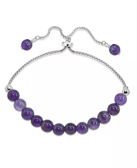 SD Women's Genuine Stone Bead Adjustable Bracelet | SD in Lebanon