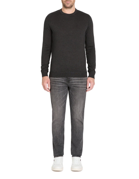 Celio Men's Gray Slim Stretch Cotton Jeans | Celio In Lebanon