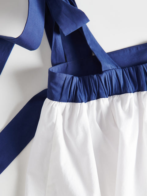Reserved Women's White Cotton Top With Ties | Reserved In Lebanon