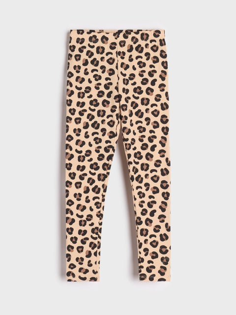 Sinsay Baby Girl's Beige & Animal Print Pack Of 2 Leggings | Sinsay In Lebanon