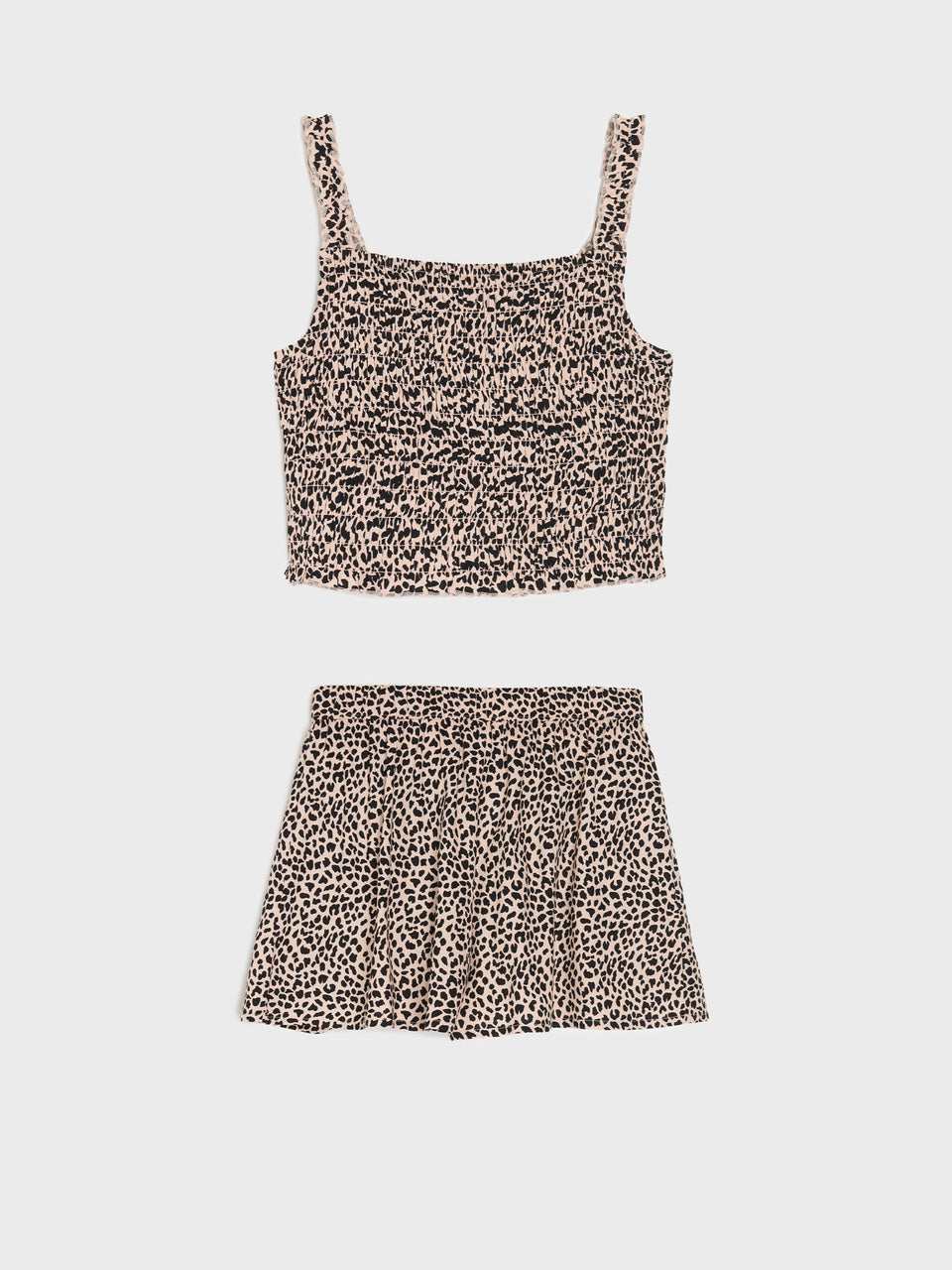 Sinsay Girl's Leopard Print Viscose Set 2pcs | Sinsay In Lebanon